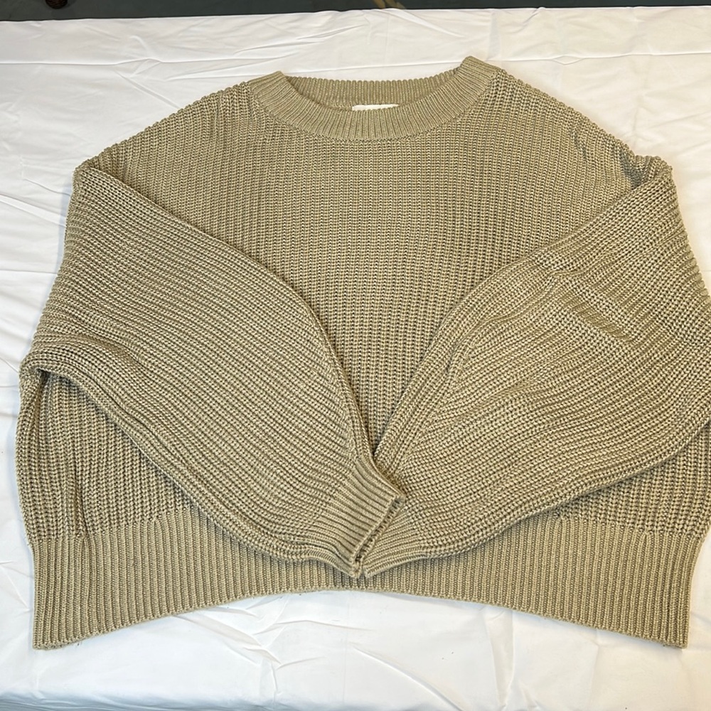 H&M mock neck knit sweater